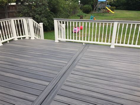 Trex Transcend Decking Island Mist • Decks Ideas