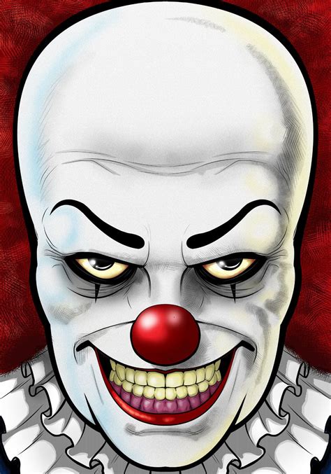 Pennywise Commission | Horror artwork, Horror art, Horror drawing