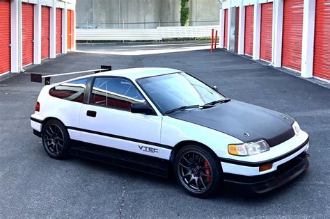 1.8L-Powered 1991 Honda CRX Track Car for sale on BaT Auctions - sold ...