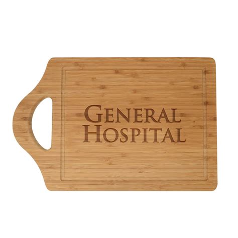 General Hospital Logo Rectangle Laser Engraved Cutting Board | Shop Hulu