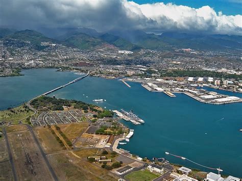 Pearl Harbor | Aerial view of Pearl Harbor, World War II Val… | Flickr