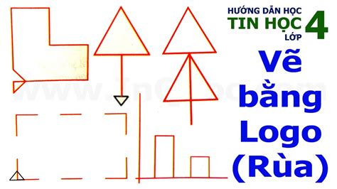 Hướng dẫn thực hành phần mềm Logo Rùa (Sách Bài Tập) 🐢 Bài 2 🐢 Chủ đề 5 🐢 Tin Học Lớp 4 - YouTube