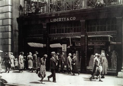 Exterior of Liberty & Co, Regent Street, London, c. early 20th century ...