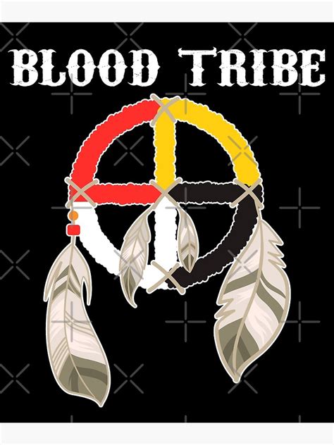 "Blood Tribe Kainai Native Blackfoot Nation Indian Medicine Wheel" Poster for Sale by ...