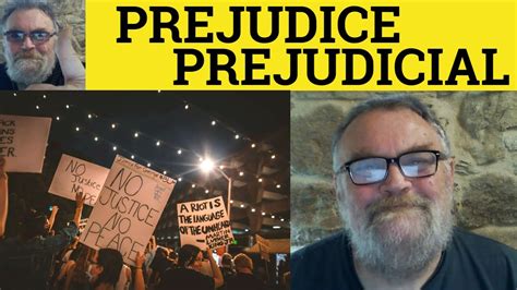 🔵 Prejudicial Meaning - Prejudice Examples - Prejudicial Defined - Prejudice - Prejudice ...