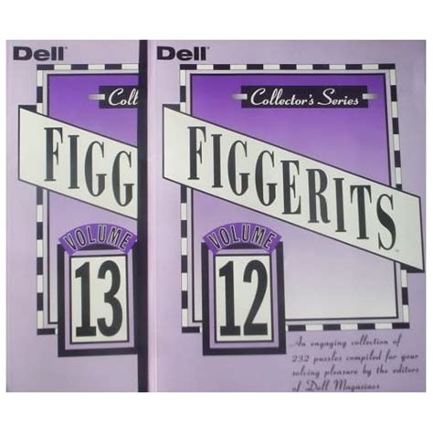 Figgerits Puzzles Collector's Series Vol 12 & 13: Dell: Amazon.com: Books