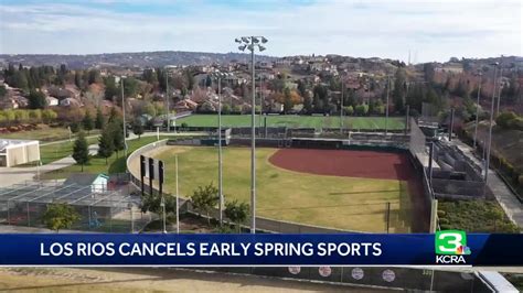 Los Rios Community College District cancels all early spring sports