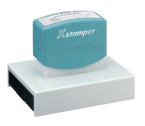 Custom Teacher Stamps | Large Xstamper N27, 40x100mm Self-inking Stamps. Free Delivery