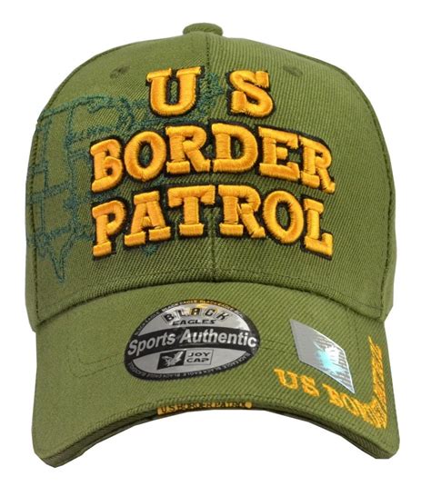 US Border Patrol hat Green map of USA fully by incrediblegiftscom