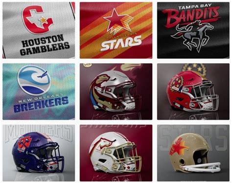 Fan Reimagines USFL Uniforms for 2022