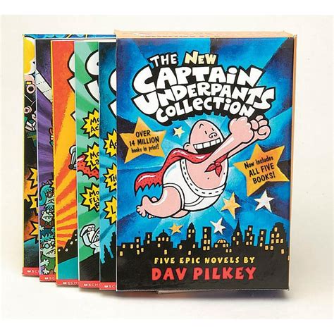 Captain Underpants: The Capt Underpants Boxed Set (Other) - Walmart.com - Walmart.com