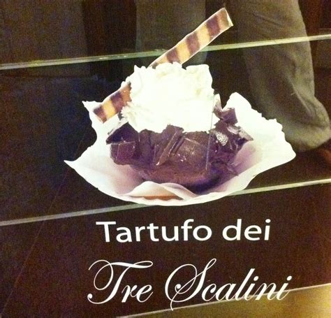 POSTCARDS FROM THE AIR: ROME - ITALIAN TARTUFO ICE CREAM @ Tre Scalini | Desserts, Ice cream, Rome