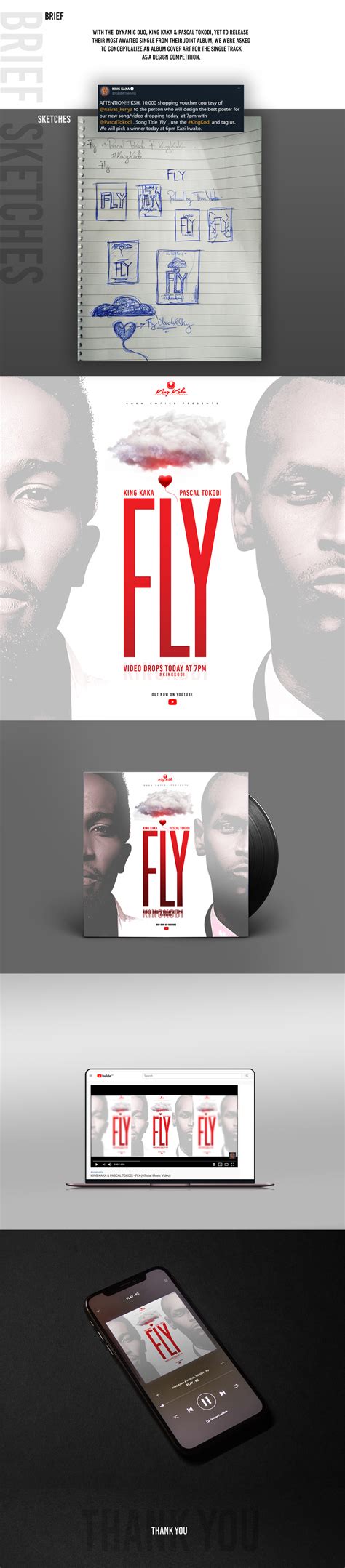 FLY- ALBUM COVER ART on Behance