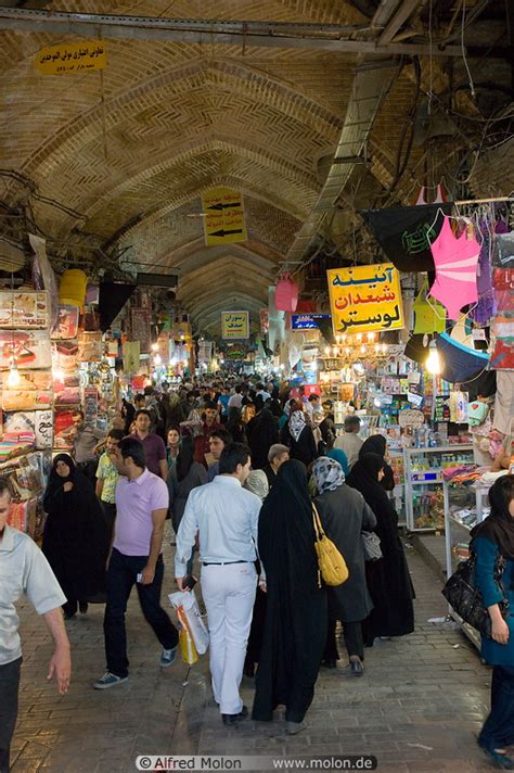 Photo of Bazaar hall. Grand Bazaar, Tehran, Iran