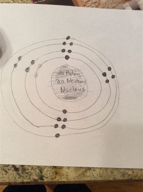 Calcium Bohr Diagram