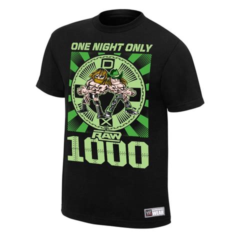 DX Raw 1,000 T-Shirt Men's T-Shirt - WWE | Mens tshirts, T shirt, Mens ...