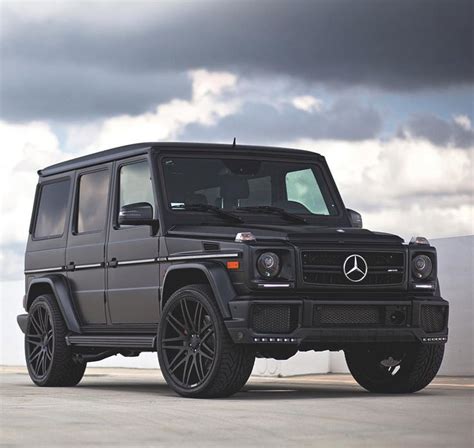 Matte Black Mercedes G Wagon | Mercedes benz suv, Mercedes benz g class ...