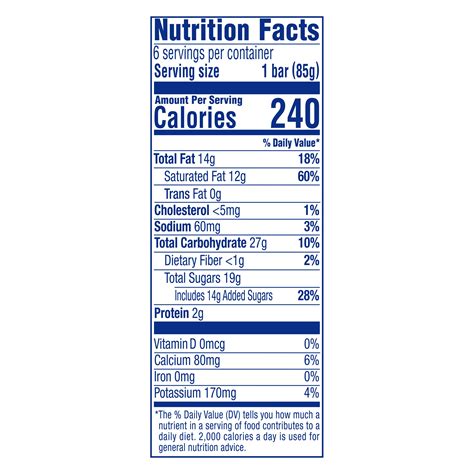 Klondike Oreo Bar Nutrition Facts - Nutrition Pics