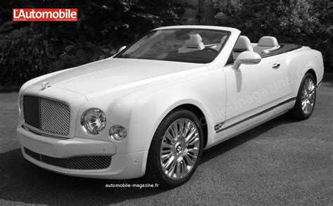 Bentley Mulsanne Convertible Grand luxe au grand air