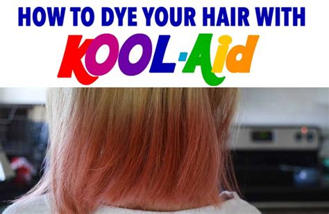 How to dye your hair with Kool Aid (Skip To My Lou) | Kool aid hair dye ...