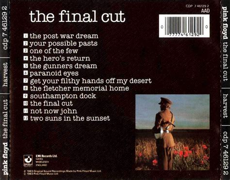 Swingville: Pink Floyd - The Final Cut (1983)