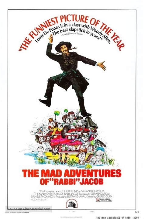 Les aventures de Rabbi Jacob (1973) movie poster