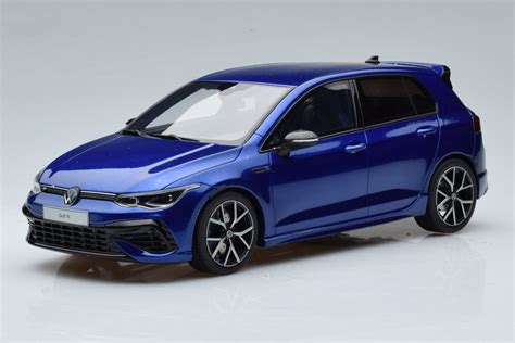 VW Golf 8 R Blue Otto 1/18 - New 2021 Model | OT413