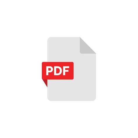 PDF file icon isolated on white background 26128229 Vector Art at Vecteezy