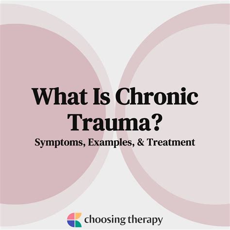 What Is Chronic Trauma?