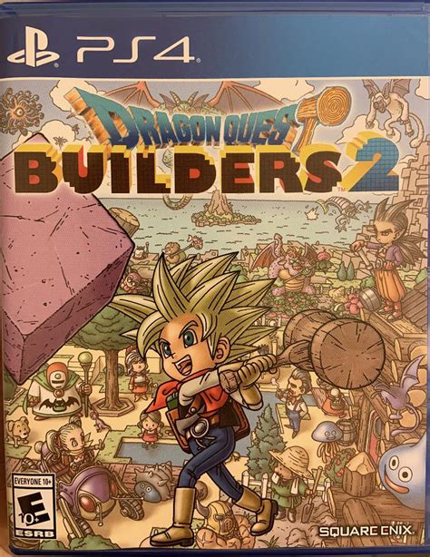 Dragon Quest Builders 2 Reversed Cover art PS4 : r/dragonquest