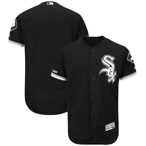 Chicago White Sox Majestic Alternate Flex Base Authentic Collection Team Jersey - Black