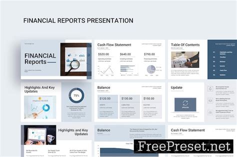 Financial Reports Google Slides Presentation 5WJL6WU