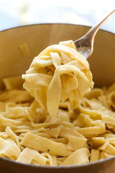 Homemade Egg Noodles are SO much better than store bought. A simple, nostalgic recipe that doesn ...