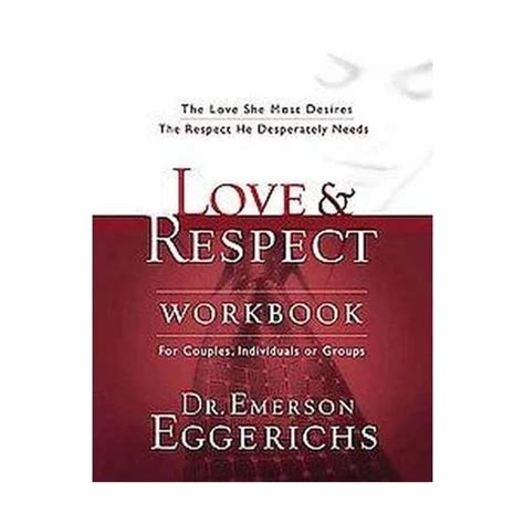 Love & Respect Workbook (Paperback) (Emerson Eggerichs) : Target