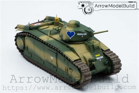 Arrowmodelbuild French Char B1 Bis Heavy Tank Built & Painted 1/35 Model Kit - Etsy