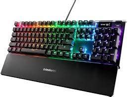 Steelseries Apex 5 - Hybrid Mechanical Gaming Keyboard - Per-Key Rgb ...