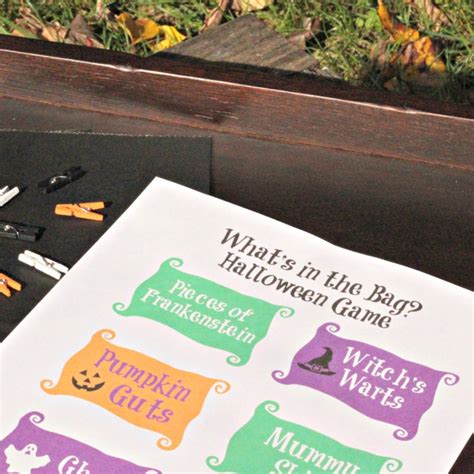 Halloween Mystery Box Ideas for Kids & Adults {w/printable labels!} - Edventures with Kids