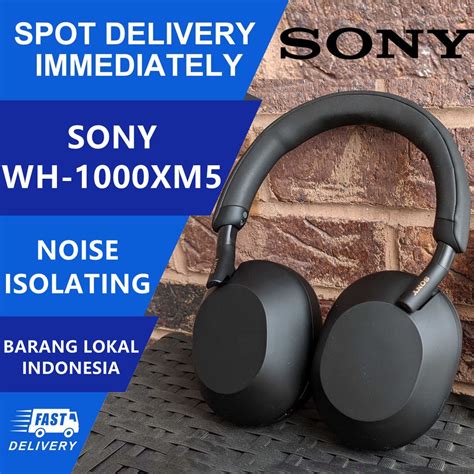 Jual Original Sony WH-1000XM5 Wireless Bluetooth Headphones Noise Cancelling Headset Built-in ...