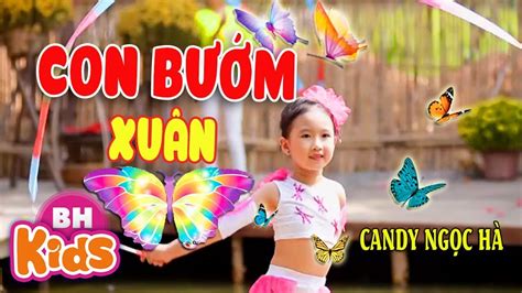 Con Bướm Xuân ♫ Candy Ngọc Hà ♫ Nhạc Thiếu Nhi Sôi Động 2020 Acordes - Chordify