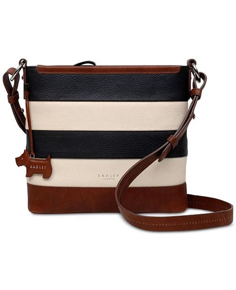 Radley London Zip-Top Small Leather Crossbody Bag & Reviews - Handbags & Accessories - Macy's