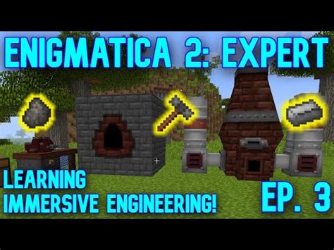 Making the Coke Oven & Blast Furnace from Immersive Engineering! | Minecraft: E2E ep.3 - YouTube