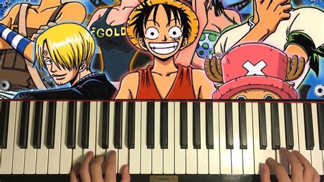 One Piece OP 5 - Kokoro no Chizu (Piano Tutorial Lesson) - YouTube