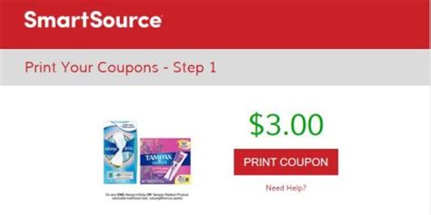 SmartSource Canada Coupons: New HV Always/Tampax Coupon Available ...