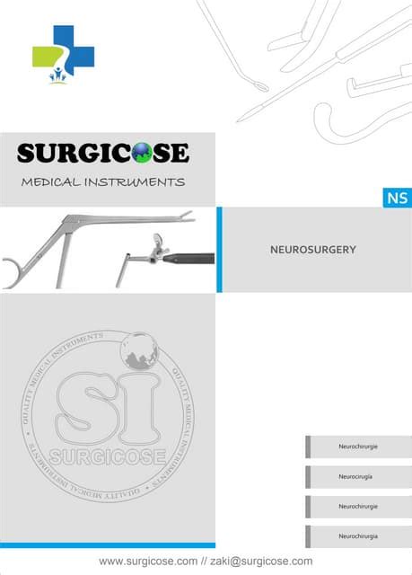 NEUROSURGERY INSTRUMENTS [SURGICOSE] | PDF