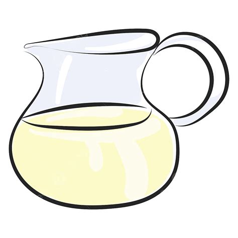 Milk Jug Clipart Vector, A Jug Of Milk Vector Or Color Illustration ...