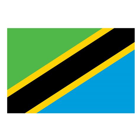 Tanzanian flag.ai Royalty Free Stock SVG Vector