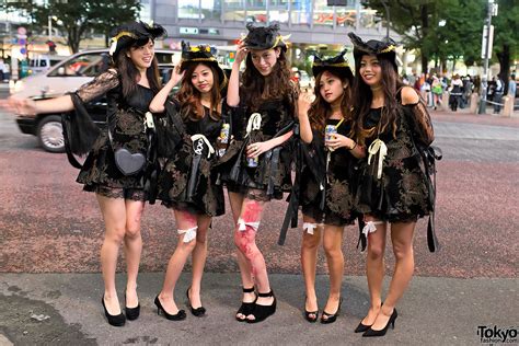 Halloween in Japan - Shibuya Street Party Costume Pictures