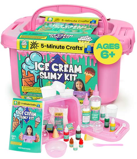 5-Minute Crafts - Slime Ice Cream Kit for Kids Ages 6+ - Walmart.com