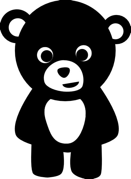 Black Bear Cartoon - Cliparts.co