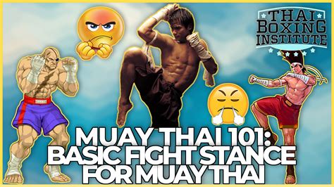 Muay Thai 101: Basic Fight Stance for Muay Thai Boxing - Thai Boxing ...